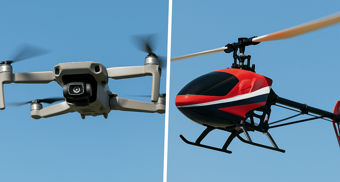 RC Helicopters vs. Drones: Which Option Is Better?