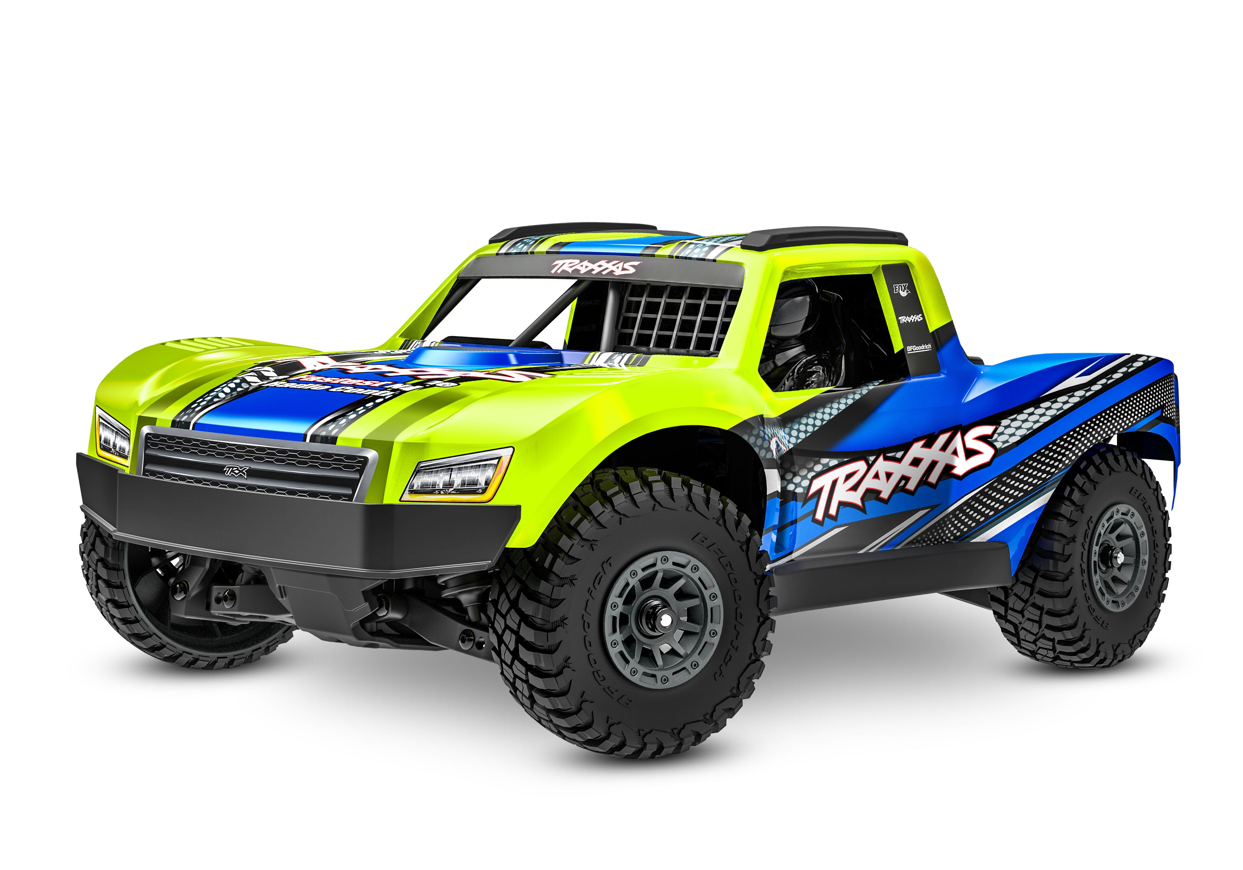 Traxxas Mini Slash® Brushless 1/16 4WD RTR Short Course Truck w/TQ™ 2.4Ghz Radio, Battery - - Traxxas