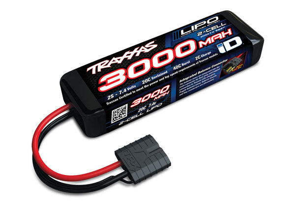 Traxxas 3000mah 7.4v 2-Cell LiPo Battery -  - Traxxas