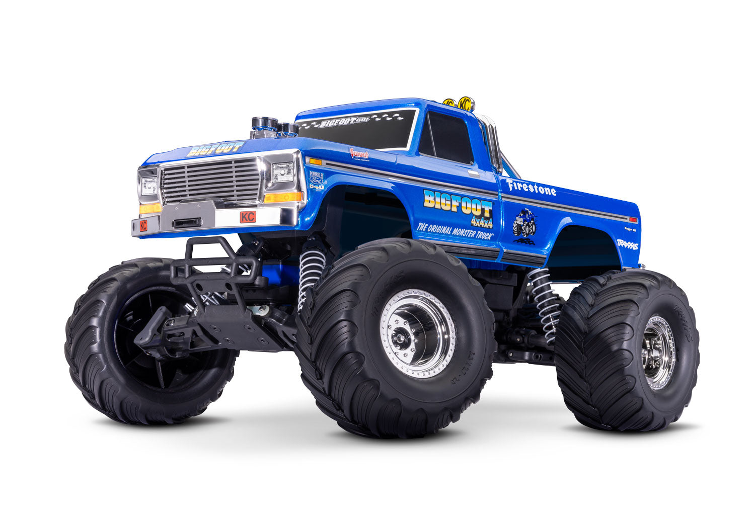 Traxxas Bigfoot No.1 Original BL-2S HD RTR 1/10 2WD Brushless Monster Truck w/BL-2S ESC & TQ 2.4GHz Radio -  - Traxxas