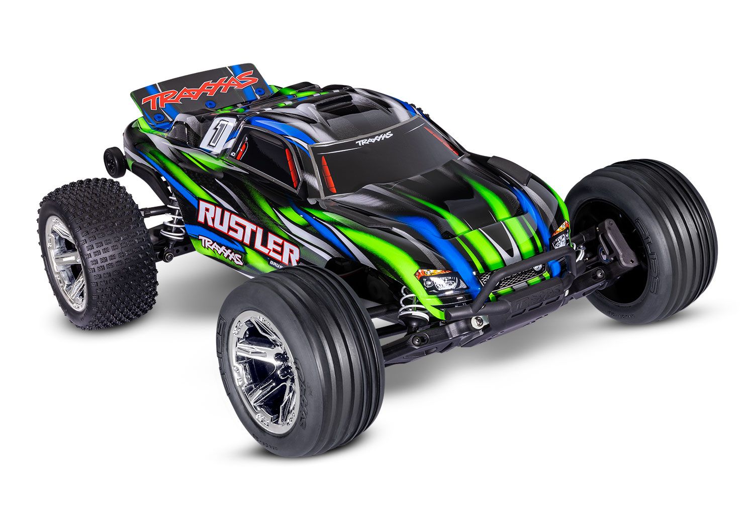Traxxas Rustler 2WD BL-2s HD -  - Traxxas