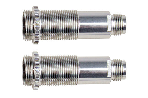 Element RC Enduro 10x32mm Shock Bodies (Silver) (2) -  - Associated Electrics INC