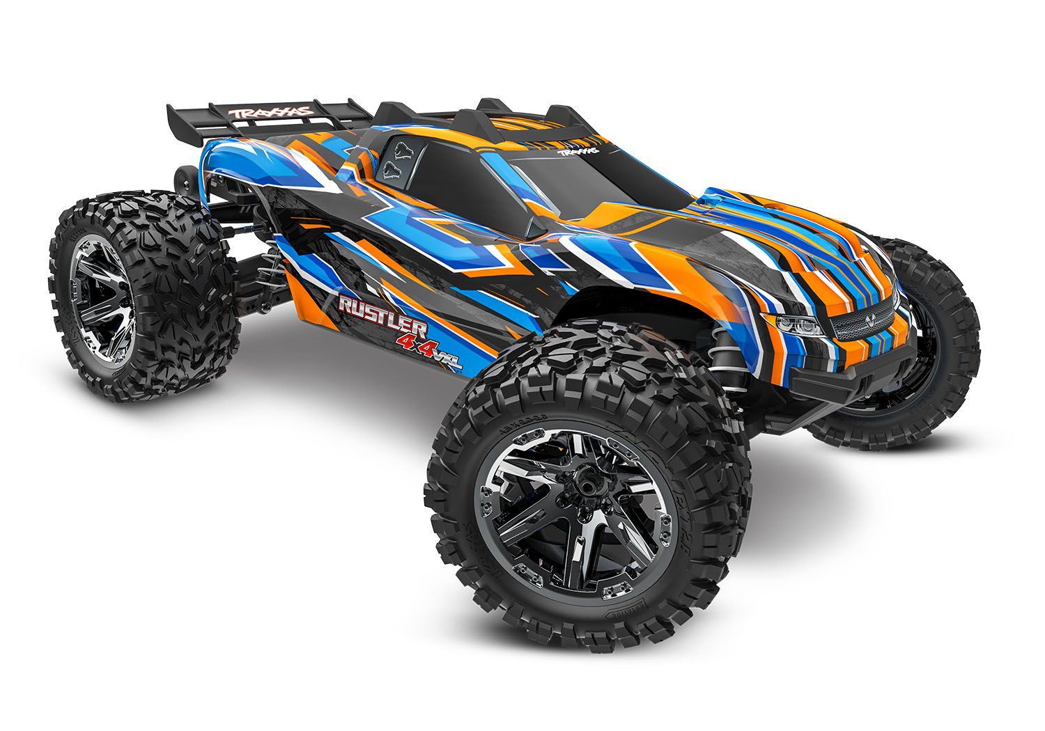 Traxxas Rustler 4X4 VXL Brushless RTR Stadium Truck - - Traxxas