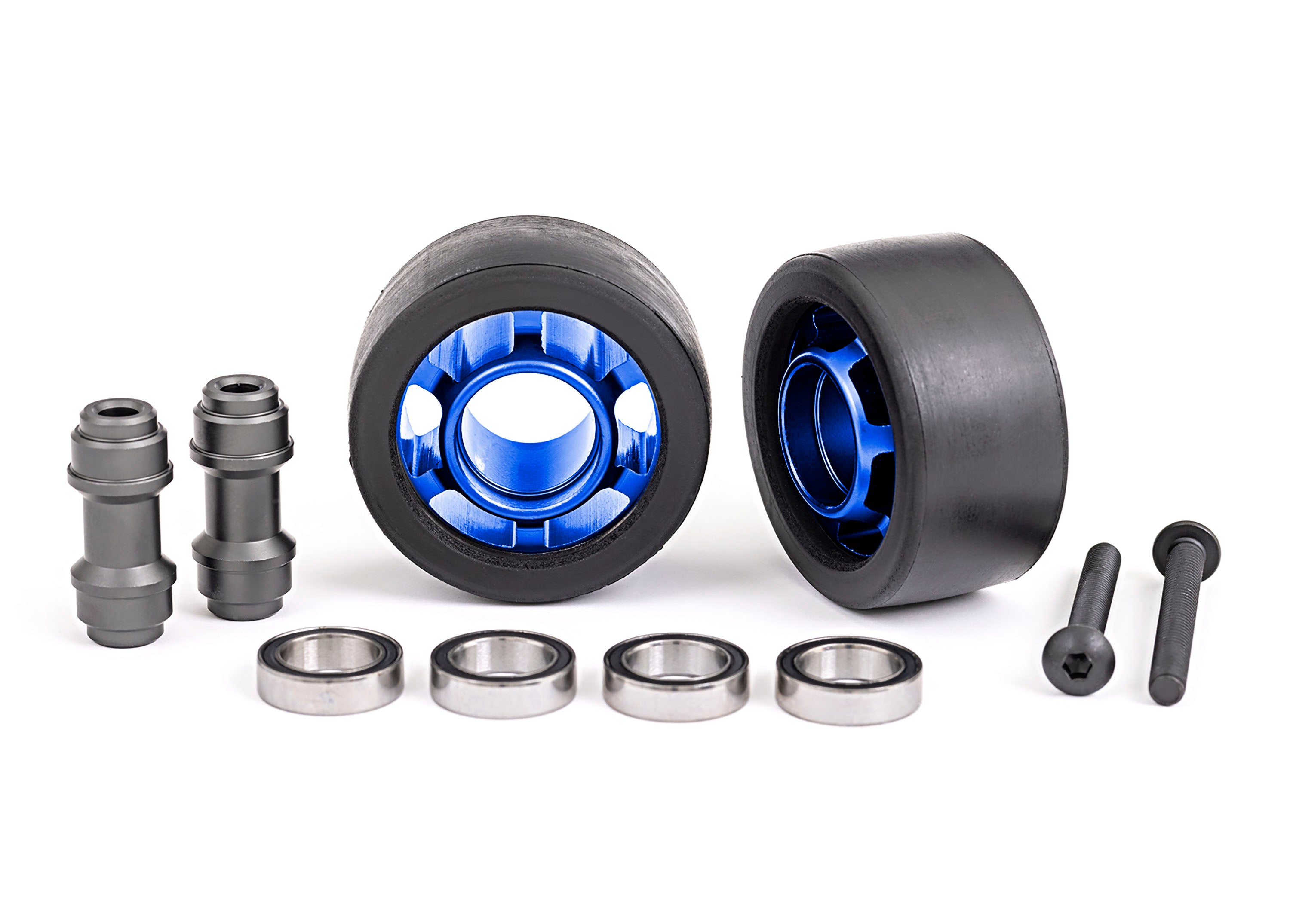 Traxxas X-Maxx/XRT Wheelie Bar Wheels 6061-T6 aluminum - - Traxxas
