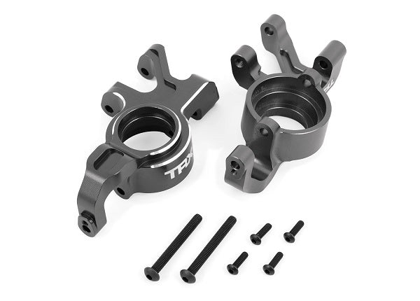 TRAXXAS 6061-T6 aluminum Steering blocks (left & right) - - Traxxas