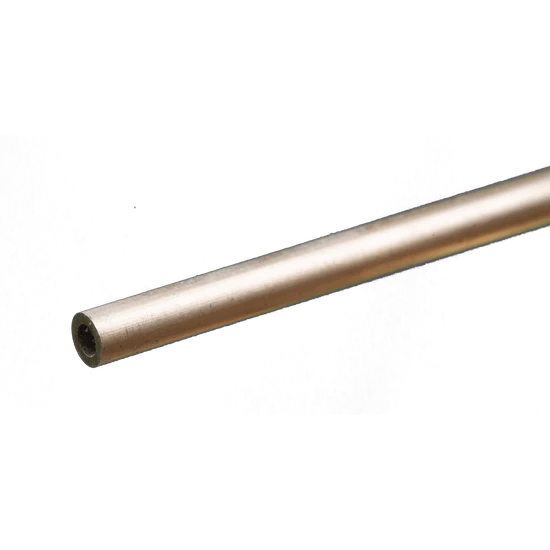 K&S Round Aluminum Tube: 3/16" OD x 0.035" Wall x 12" Long (1 Piece) - Metal - K&S Precision Metals