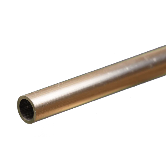 K&S Round Aluminum Tube: 5/16" OD x 0.035" Wall x 12" Long (1 Piece) - Metal - K&S Precision Metals