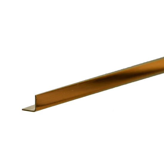 K&S Brass Angle: 0.014" Wall - 3/16" Leg Length - 12" Long (1 Piece) - Metal - K&S Precision Metals