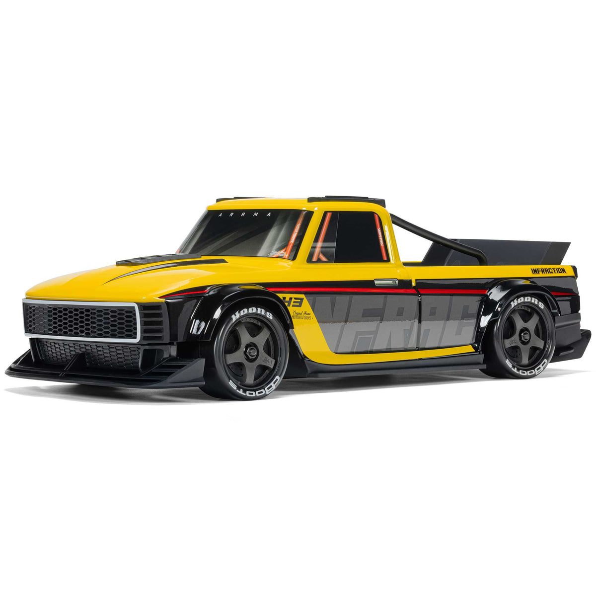 Arrma Infraction Grom 3S BLX 1/12 4WD RTR Brushless Street Bash Truck w/2.4GHz Radio, DSC, Battery & Charger - - Horizon Hobby, Inc.