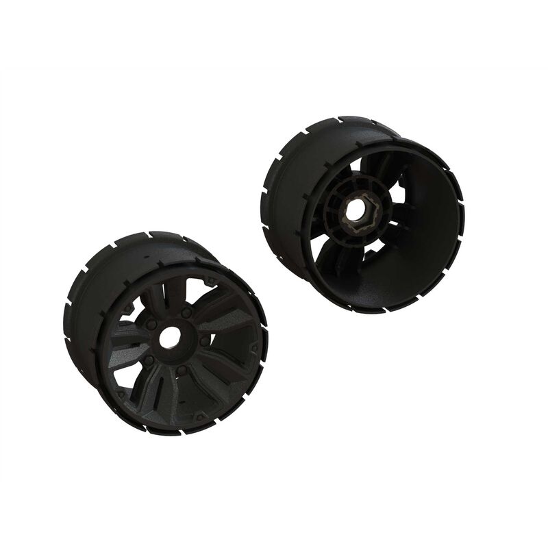Arrma Kraton 8S BLX 4.9" Monster Truck Wheel w/24mm Hex (2) - - Horizon Hobbies, Inc.