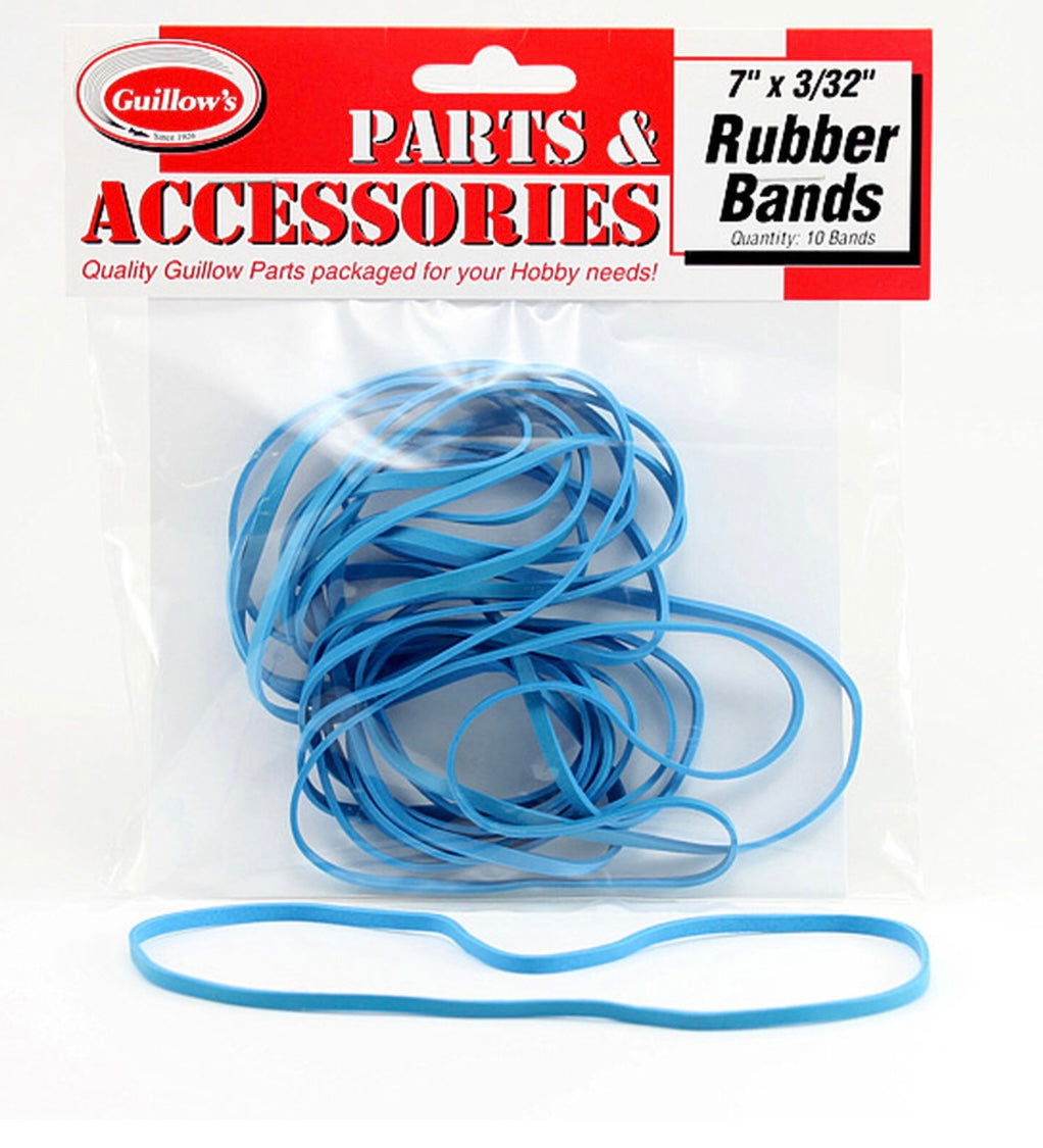 Guillow 7 x 3/32Rubber Bands (10) - Remote Control Toys - Horizon Hobbies, Inc.