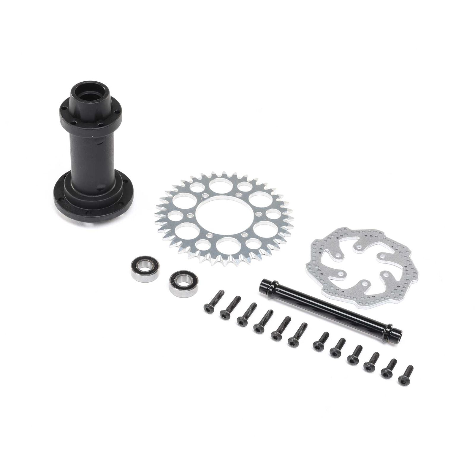 Losi Promoto-MX Complete Rear Hub Assembly - - Horizon Hobbies, Inc.