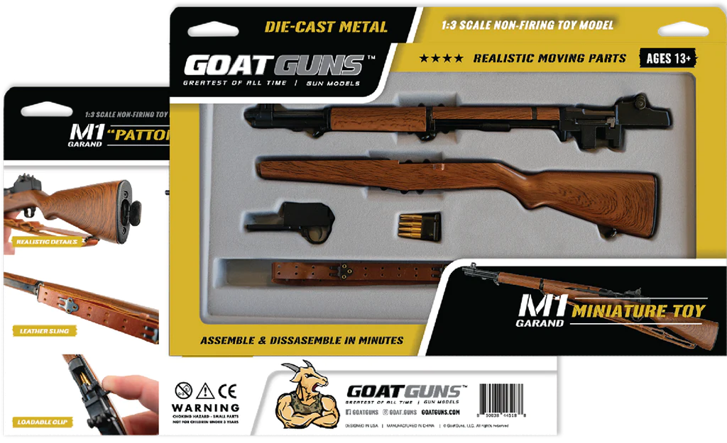 Goat Guns 1:3 Scale M1 Garand Model - stpatty - goat guns