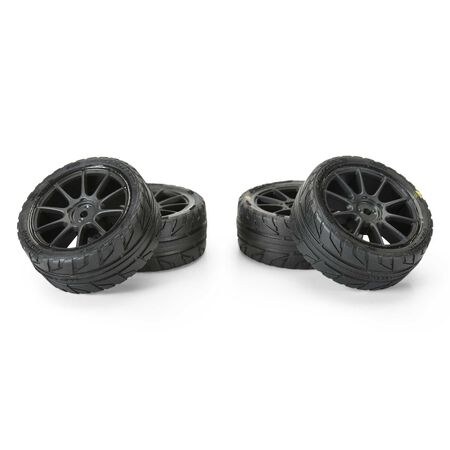 Proline Vector Tire MTD 12mm Black Mach 10 Wheel (4) for ARRMA TYPHON GROM - - Horizon Hobby, Inc.