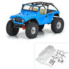 Pto-Line 1979 Toyota Land Cruiser FJ40 Clear Body with Trail Cage & Scale Molded Accessories for 12.3"" (313mm) Wheelbase Scale Crawlers - - Horizon Hobbies, Inc.