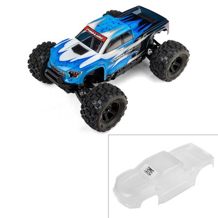 Proline 1/16 Pre-Cut Brute Body Clear: Traxxas Mini Maxx - - Horizon Hobbies, Inc.