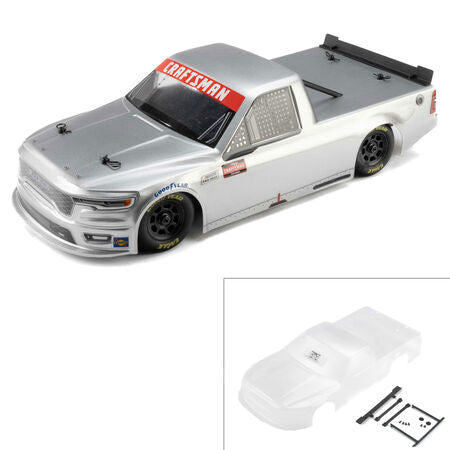 Proline Pre-Cut 2026 Ram 1500 Truck Clear Body: Losi NASCAR - - Horizon Hobby, Inc.