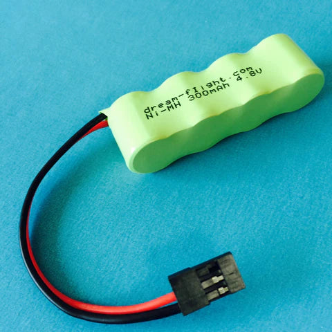 Dream-Flight 4.8V NiMH 300mAh Rx Battery (Alula-TREK, Libelle) - - Dream-Flight