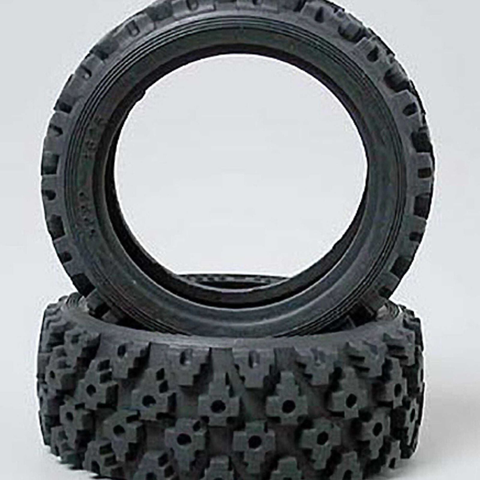 Tamiya Rally Block Tire Set (2) - - Horizon Hobbies, Inc.