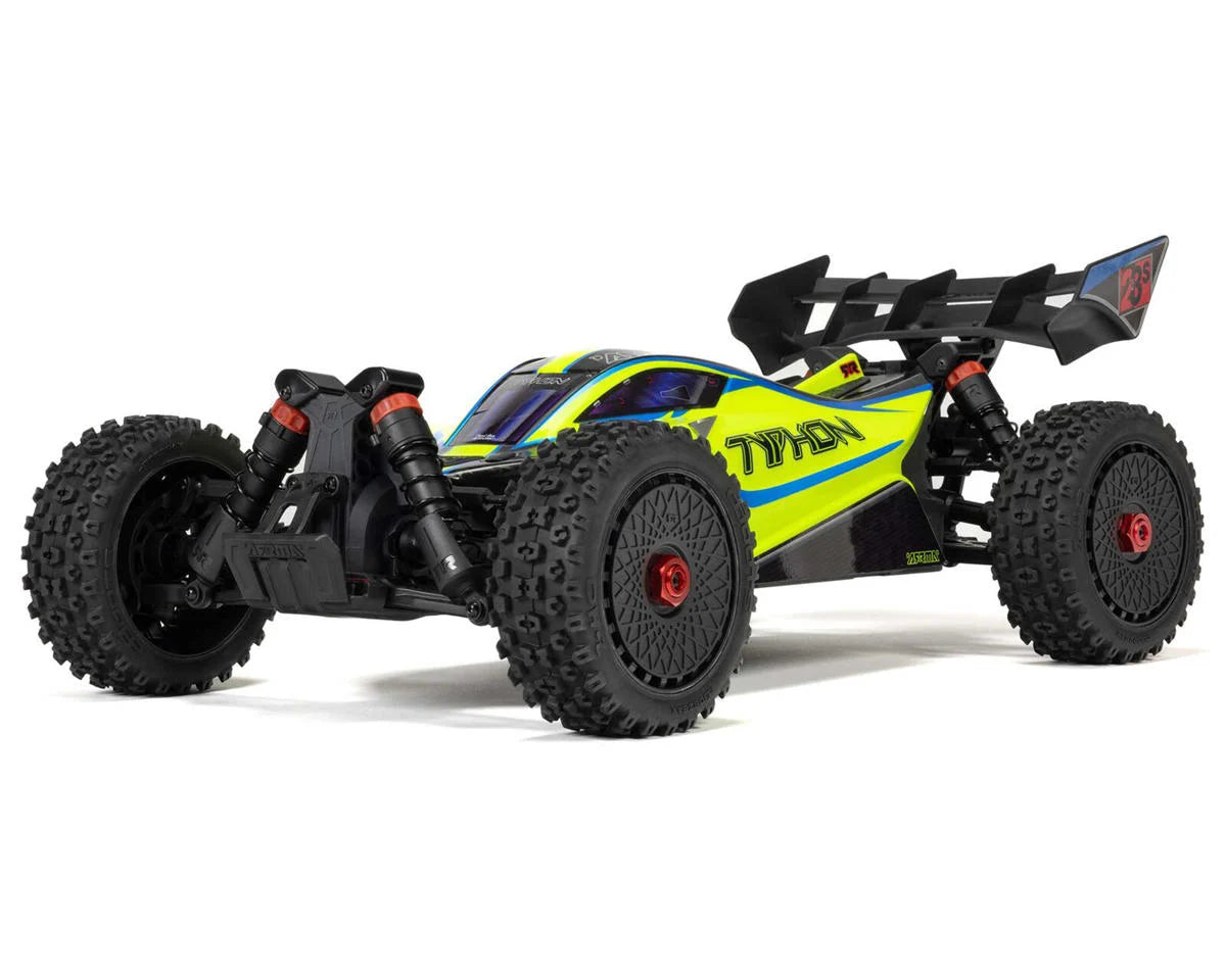 Arrma Typhon 223S 1/8 BLX Brushless RTR 4WD Buggy w/SLT3 2.4GHz Radio & DSC -  - Horizon Hobbies, Inc.