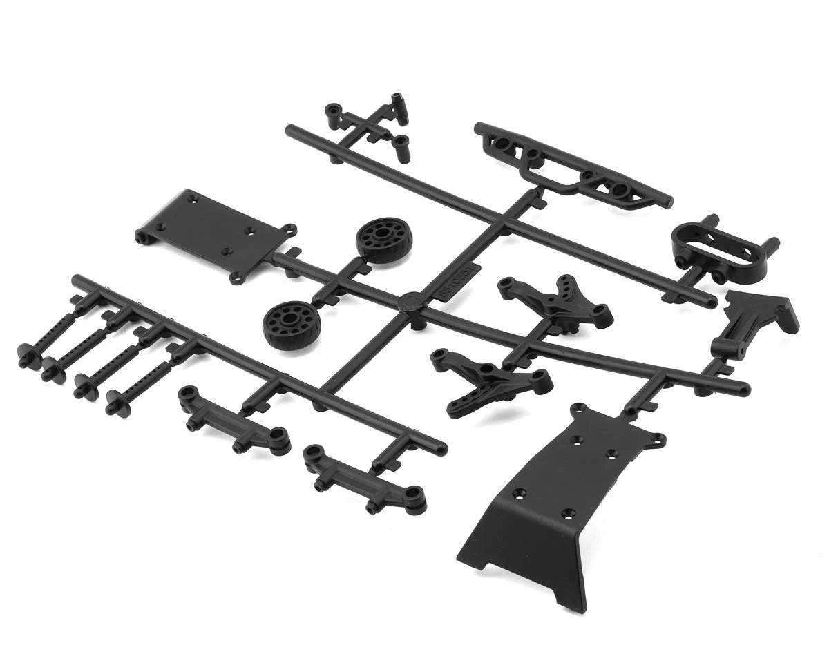 Team Associated Reflex 14MT Bumper, Wheelie Bar & Body Mount Set - stpatty - AMain Distributing