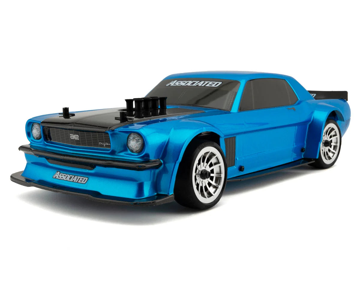 Team Associated DC10 RTR 1/10 Electric Brushless RWD Drift Car (Blue) w/2.4GHz Radio