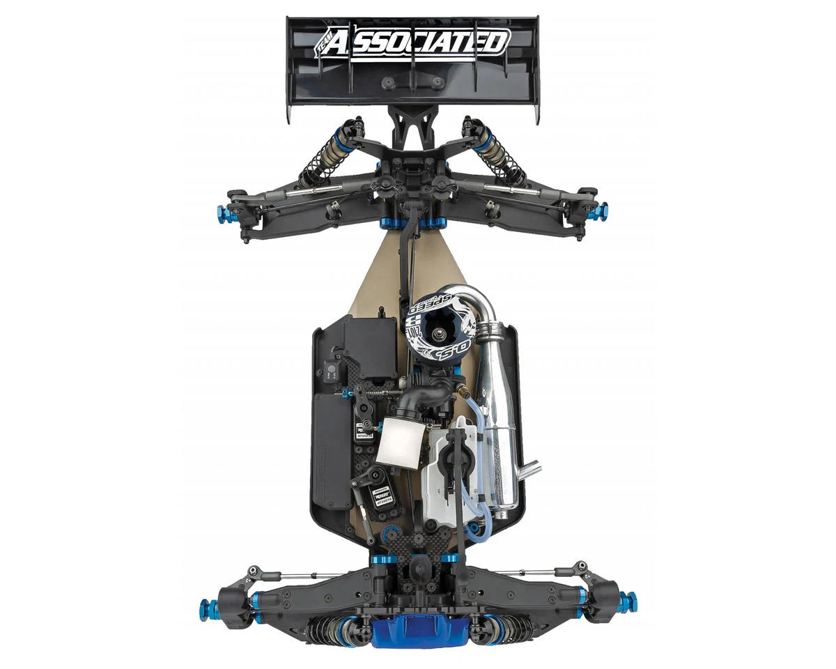 Team Associated RC8T4 Team Competition 1/8 4WD Off-Road Nitro Truggy Kit w/Gearbox Upgrade -  - Horizon Hobbies, Inc.