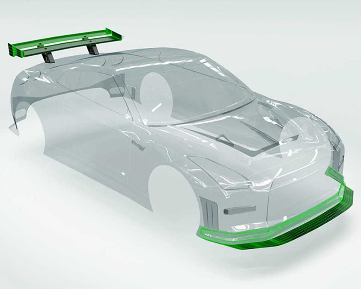 Bittydesign Arrma 1/8 Vendetta/Infraction GTR Body (Clear) (336mm Wheelbase) - - AMain Distributing