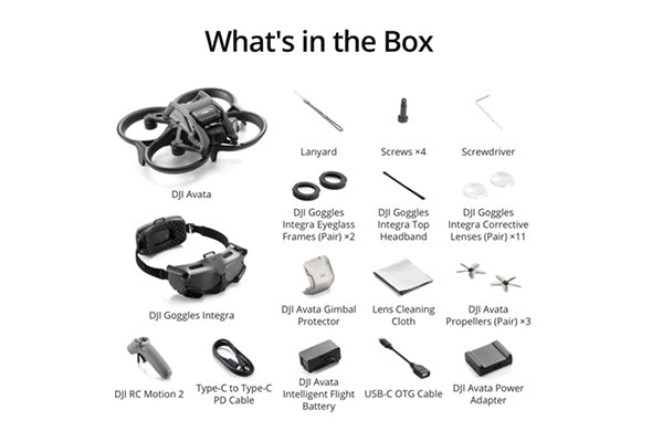 DJI Avata Explorer Combo Mini 4K FOV Camera Drone - stpatty - DJI