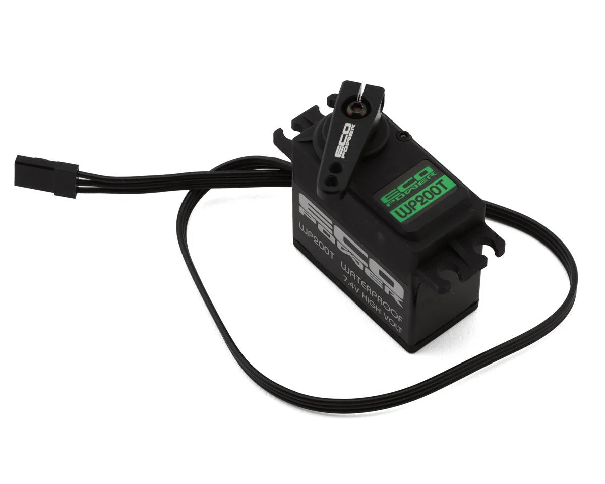 EcoPower WP200T Waterproof High Torque Metal Gear Brushless Servo - stpatty - AMain Distributing