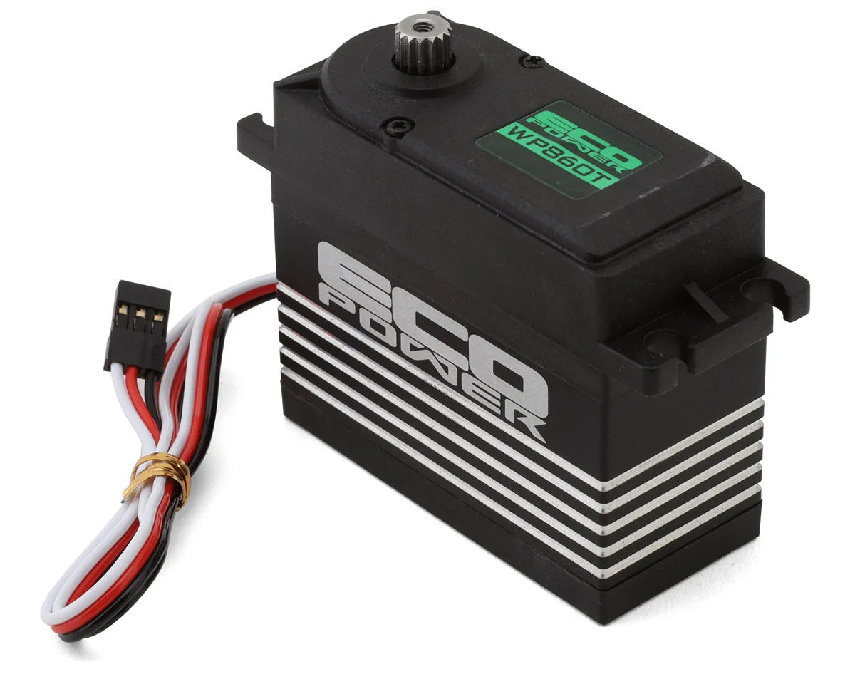 EcoPower WP860T 1/5 Scale Waterproof Metal Gear Servo for Large Scale ARRMA™, Axial™, HPI™, Losi™ & others - - AMain Distributing