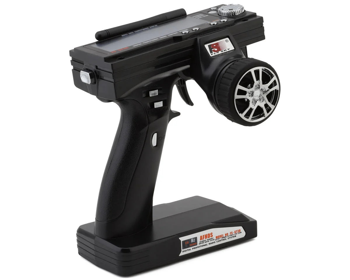 Flysky FS-GT3B 3-Channel Transmitter w/FS-GR3E Receiver - - AMain Distributing