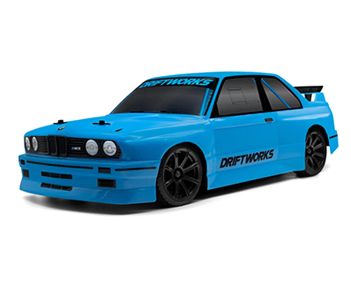 HPI Sport 3 Drift BMW E30 Driftworks 1/10 RTR 4WD Drift Car w/2.4GHz Radio, 7.2V Battery & Charger - - AMain Distributing