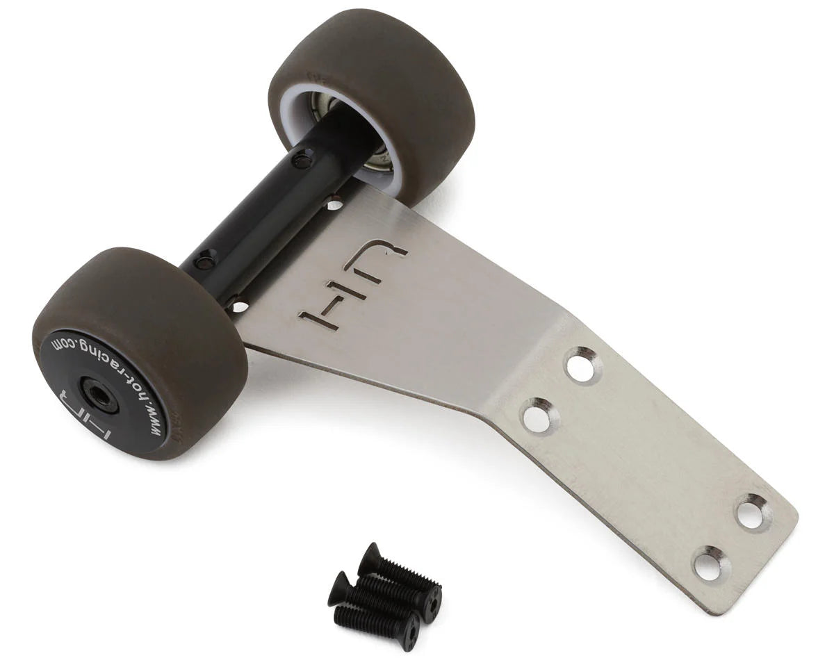 Hot Racing Arrma Granite Grom HD Skid Plate & Wheelie Bar Set (Silver) - stpatty - AMain Distributing