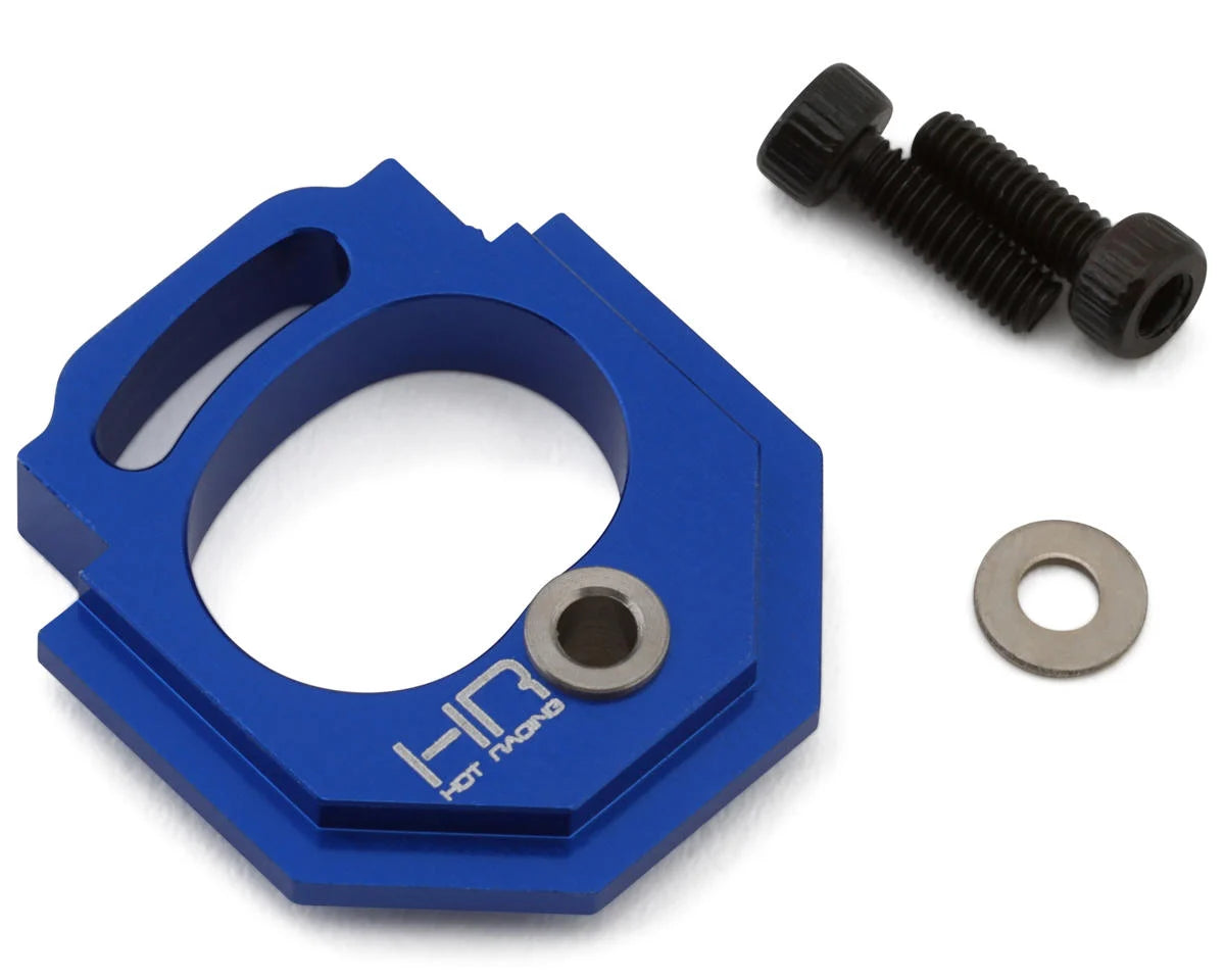 Hot Racing Arrma Grom Aluminum Adjustable Motor Mount (Blue) (16-30T) - stpatty - AMain Distributing