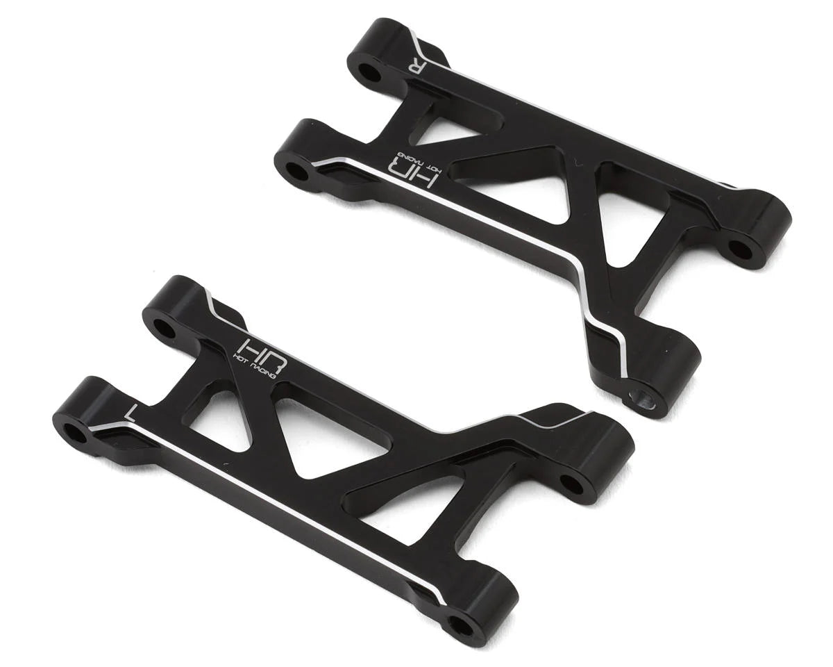 Hot Racing Aluminum Front Upper Arm Set for Traxxas® Mini Maxx® (Black) (2) - - AMain Distributing