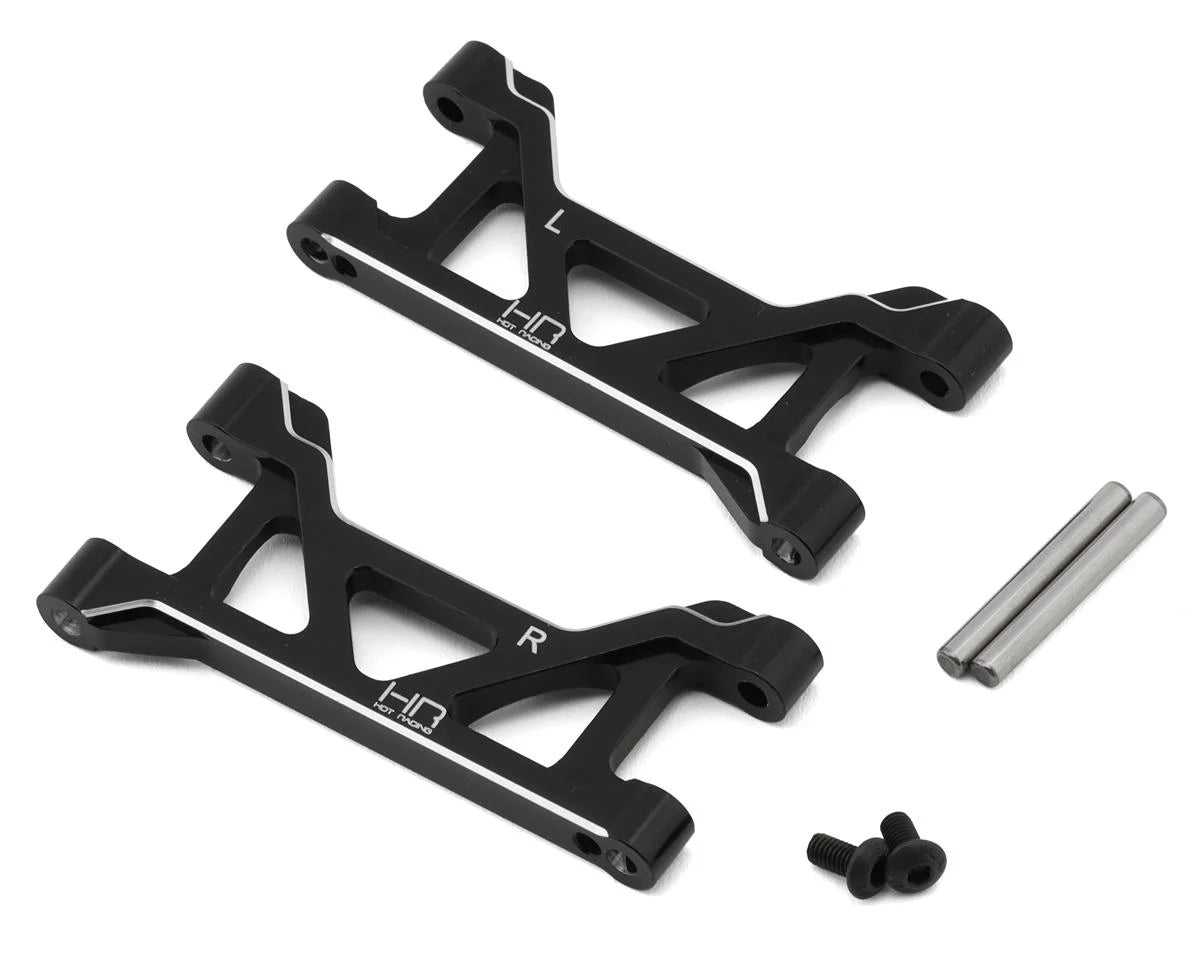 Hot Racing Aluminum Rear Upper Arm Set for Traxxas® Mini Maxx® (Black) (2) - - AMain Distributing