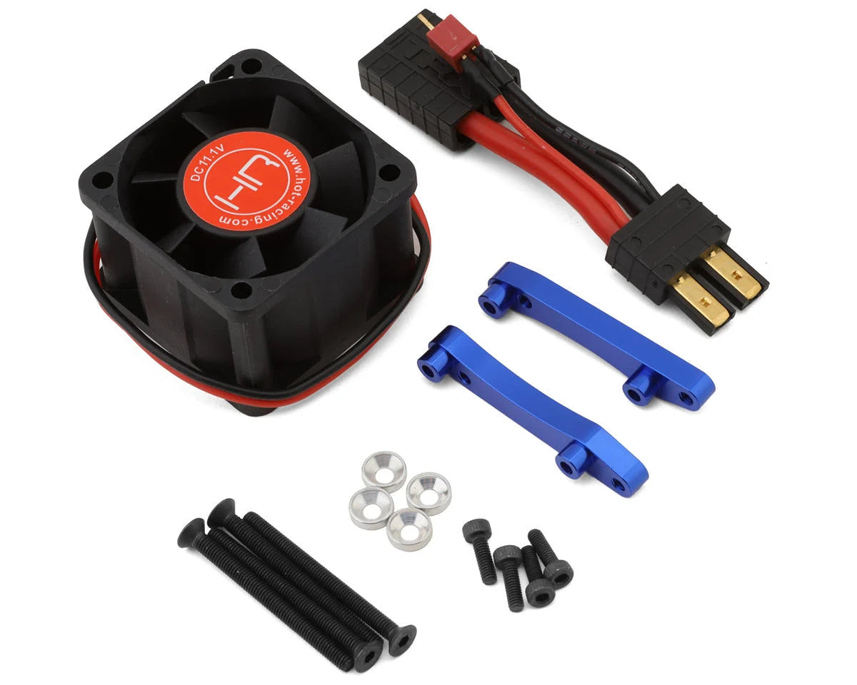 Hot Racing 40mm Twister Motor Cooling Fan w/Plug for Traxxas Sledge - - AMain Distributing