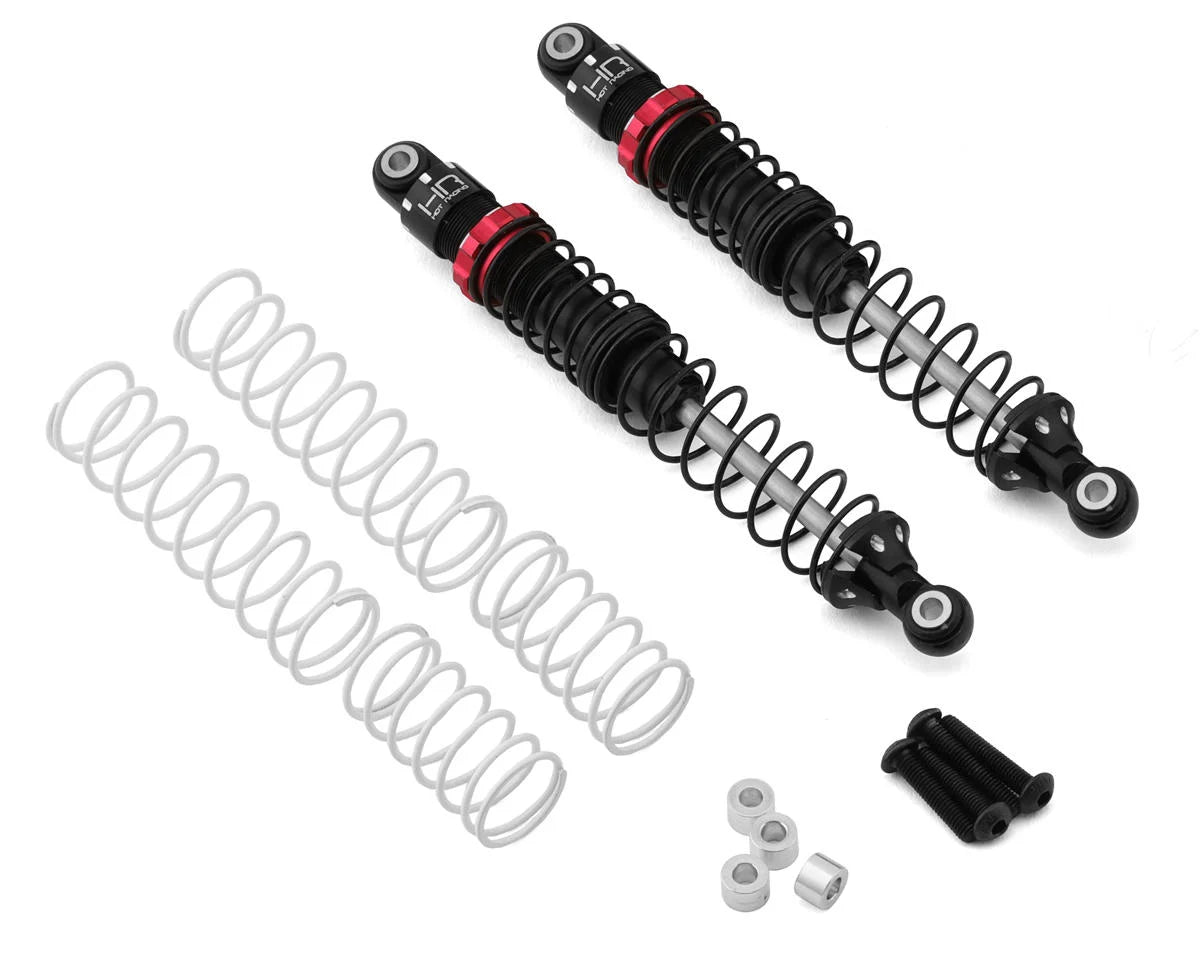 Hot Racing 100mm Scale Look Double Spring Pro Shock (2) - - AMain Distributing