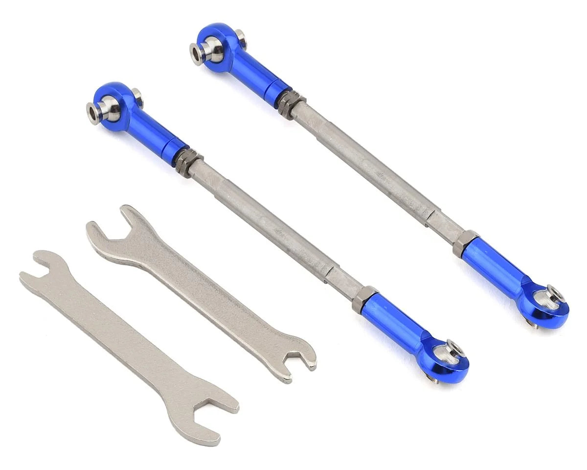 Hot Racing Adjustable Steering Turnbuckles for Traxxas UDR (2) - - AMain Distributing