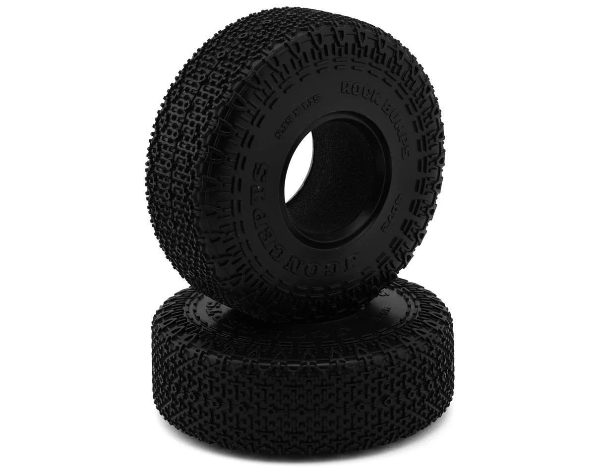 JConcepts Rock Bumps 2.2" All Terrain Rock Crawler Tires (2) (5.75") (Green) w/Foam Inserts