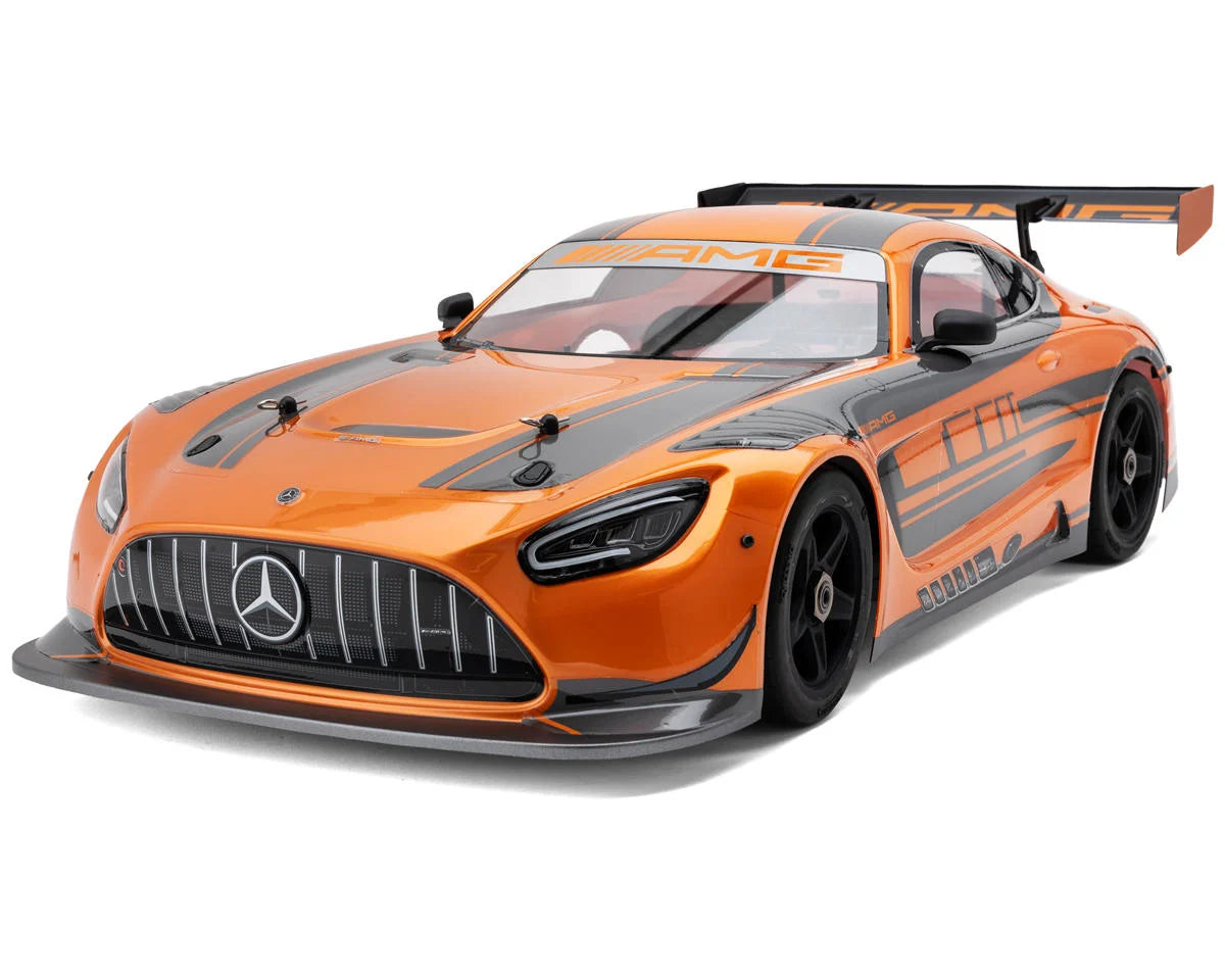 Kyosho Inferno GT2 VE Race Spec 2020 Mercedes AMG 1/8 Ready Set Electric On-Road Car (Orange) w/KT-331P 2.4GHz Radio - - Kyosho