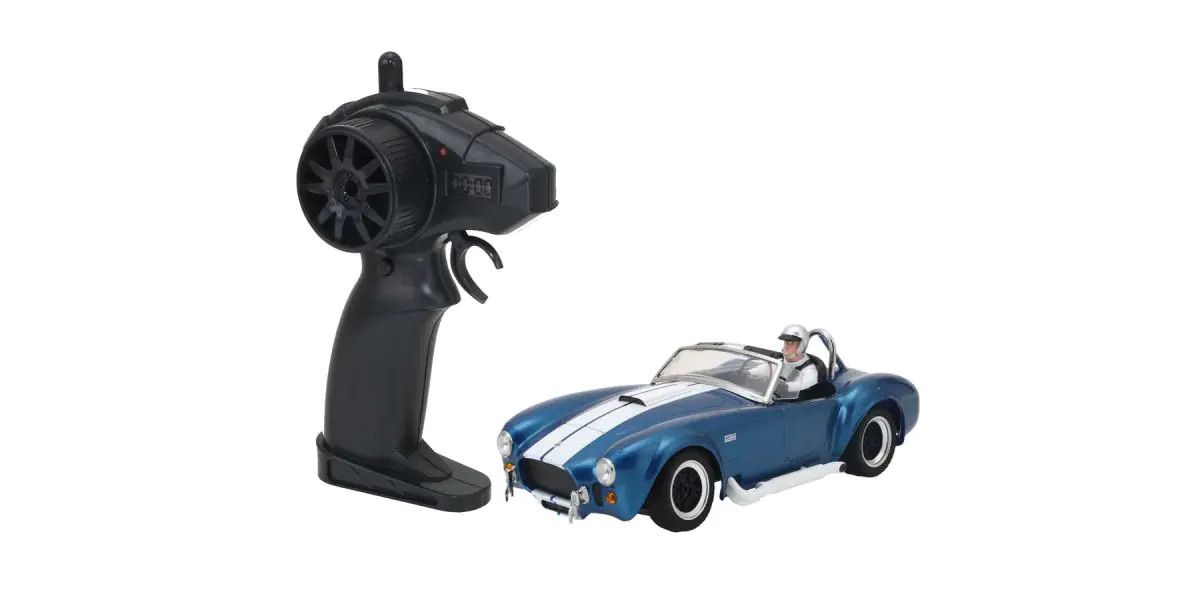 Kyosho First Mini-Z RWD ReadySet w/Shelby Cobra 427 Body (Blue) w/2.4GHz Radio - - RC Visions