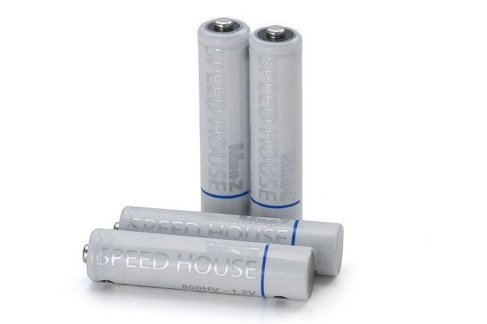 Kyosho Speed House Mini-Z AAA NiMh Batteries (800HV) (4) - - HRP Distributing, Inc.