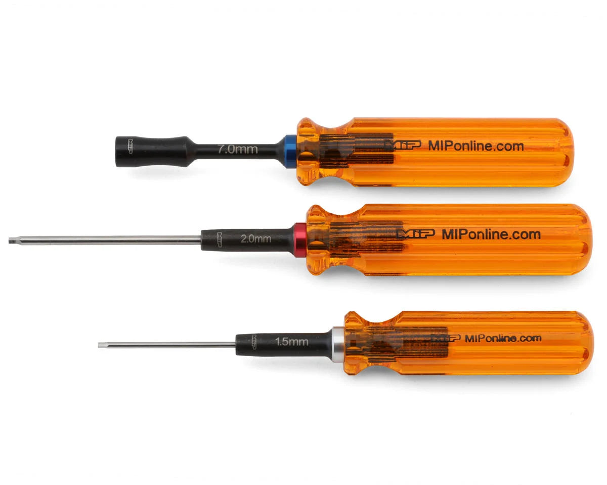 MIP Gen 2 Metric Wrench Set (1.5mm, 2.0mm Hex & 7.0mm Nut Driver) - stpatty - Horizon Hobbies, Inc.