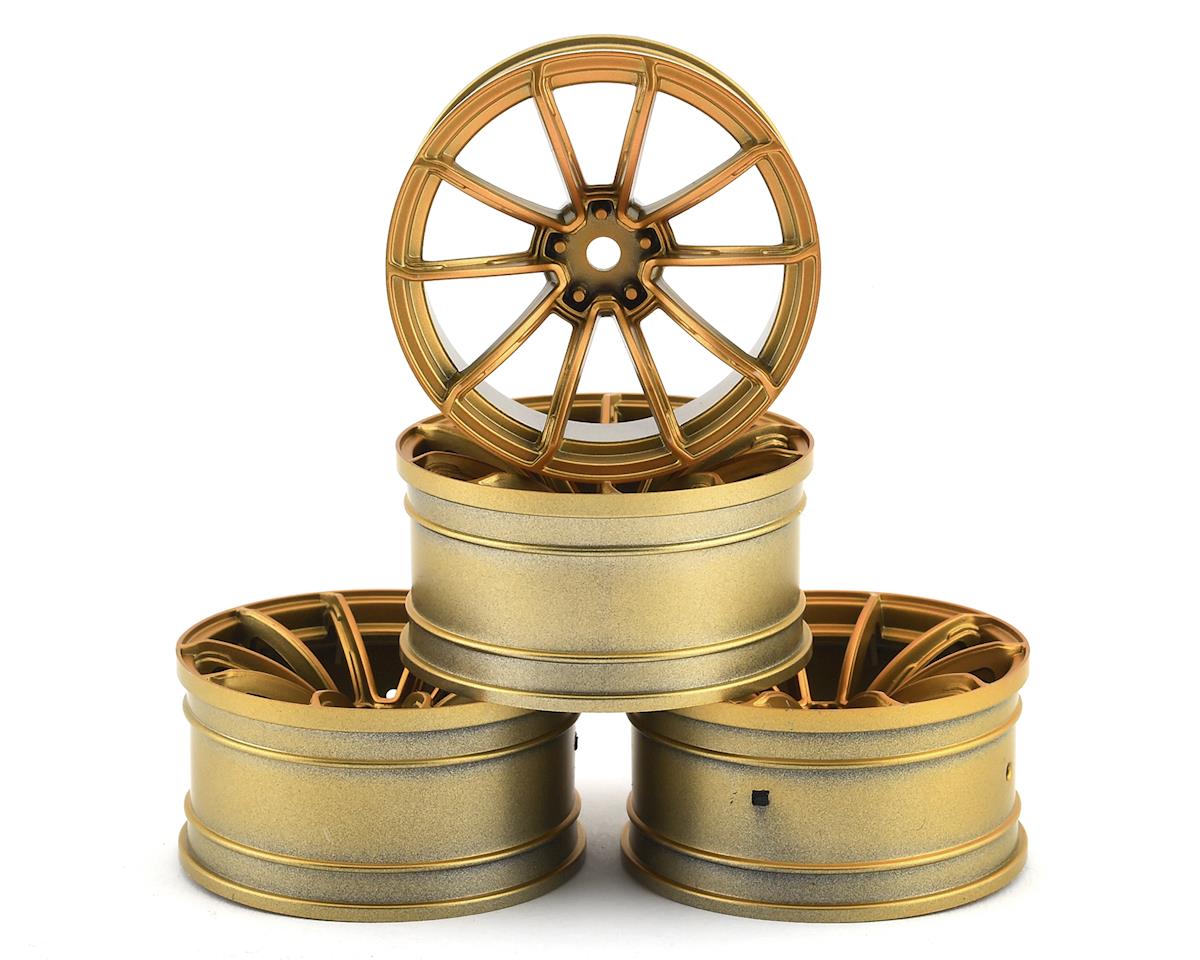 MST Gold GTR wheel (+9) (4) (9mm Offset) w/12mm Hex - - AMain Distributing