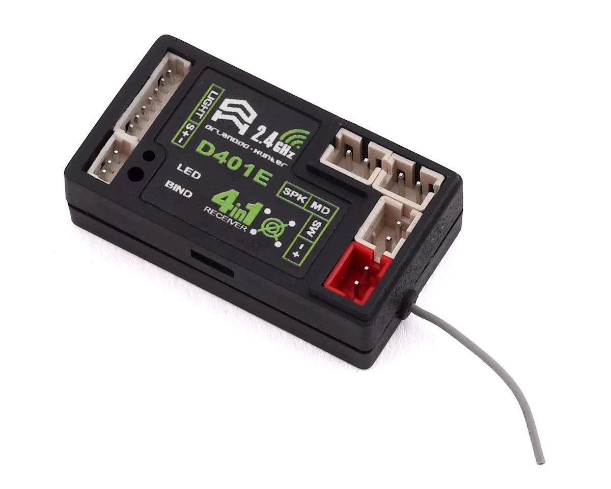 Orlandoo Hunter D4L Radio System w/4 in 1 D401-E ESC/Receiver - st - AMain Distributing