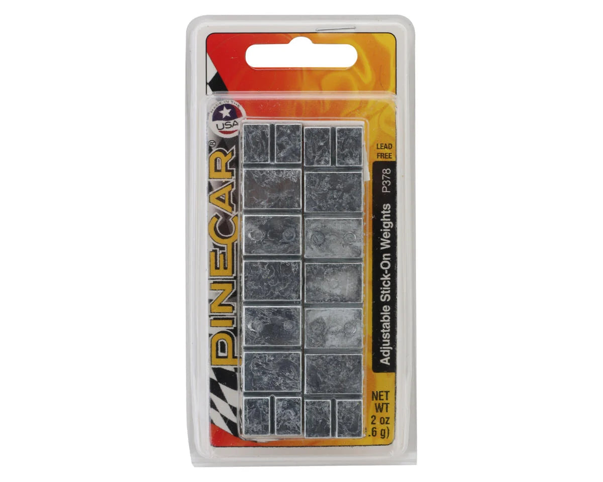 PineCar Adjustable Stick On Weights (2oz) - stpatty - AMain Distributing