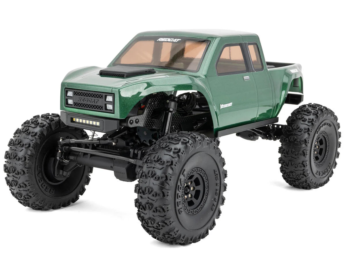 Redcat Vertex-10 1/10 RTR 4WD Electric Brushless Rock Crawler (Metallic Green) - - RC Visions