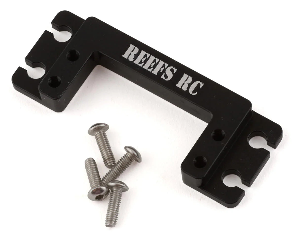 Reefs RC RAW100 CNC-Machined Aluminum Servo Mount (Mini to Standard) - - AMain Distributing